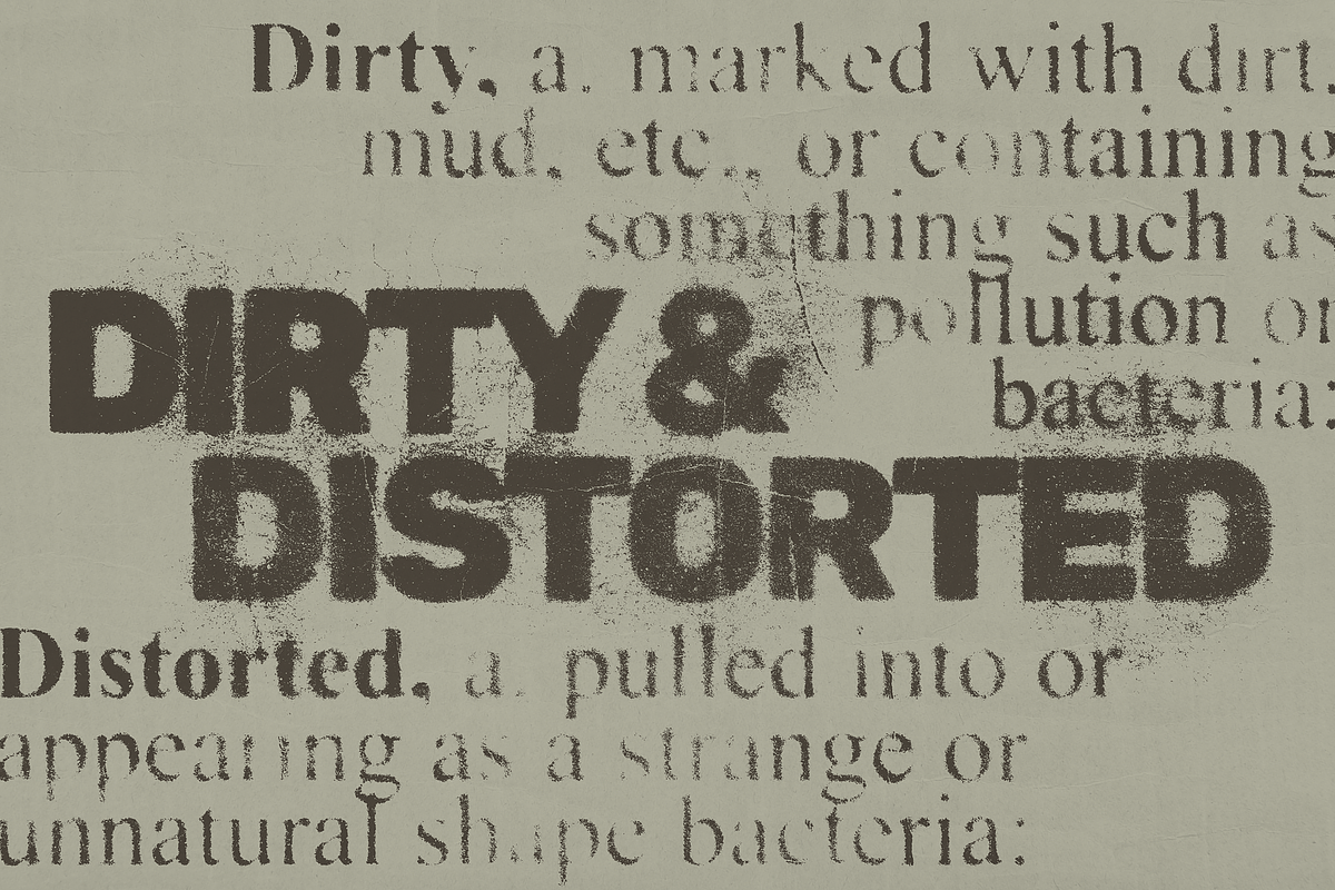Grunge Text Effect Template, a Layer Style Add-On by Mint Pixels (Photo 2 of 8)