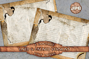 Vintage Grunge Junk Journal Papers, a Texture Illustration by AlexandHer Digital Art (Thumbnail 5 of 7)