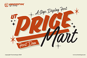 UT Pricemart Font Duo, a Handwritten Font by Universitype (Thumbnail 1 of 14)