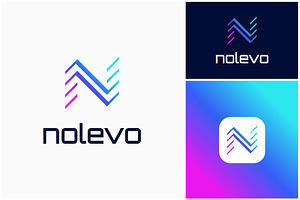 Letter N Modern Futuristic Logo, a Branding & Logo Template by ika trisiana