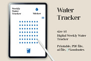 Weekly Warter Tracker, a Print Template by dott (Thumbnail 3 of 5)