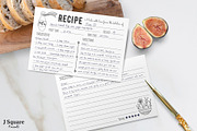 4x6 Recipe Card MockUp & Props, a Print Template by JSquarePresents (Thumbnail 10 of 11)