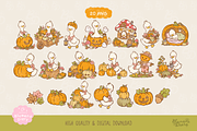 Silly Goose Louie Clipart Bundle, an Animal Illustration by Blumensdiary (Thumbnail 9 of 12)