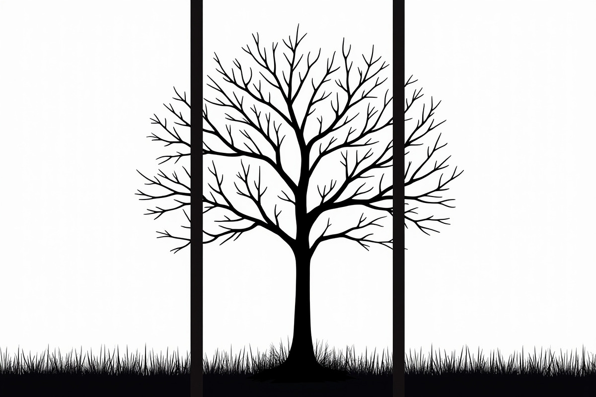 Multi-Panel Tree Silhouette Laser, a Graphic by Creativeshirt (Photo 7 of 9)