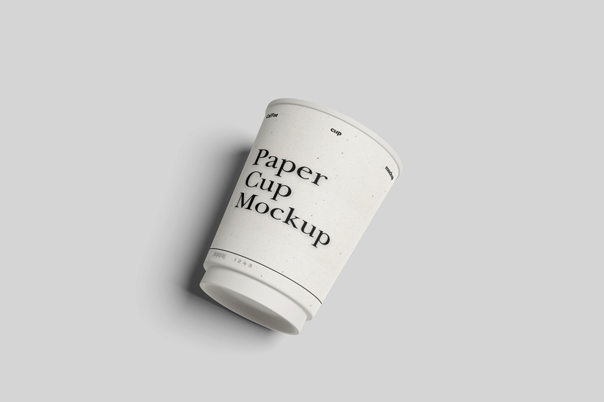 Paper Cup Mockup, a Cups & Container Mockup by Akaimockup (Photo 4 of 4)