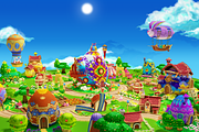 Cartoon Easter Village, an Environmental 3D Model by Souchenki (Thumbnail 12 of 31)