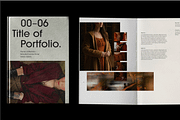 Portfolio Template Bundle, a Marketing Template by an-arketype studio. (Thumbnail 4 of 8)