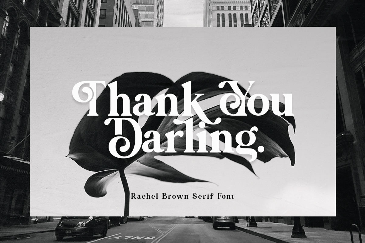 Rachel Brown, a Serif Font by Fargun Studio (Photo 17 of 17)