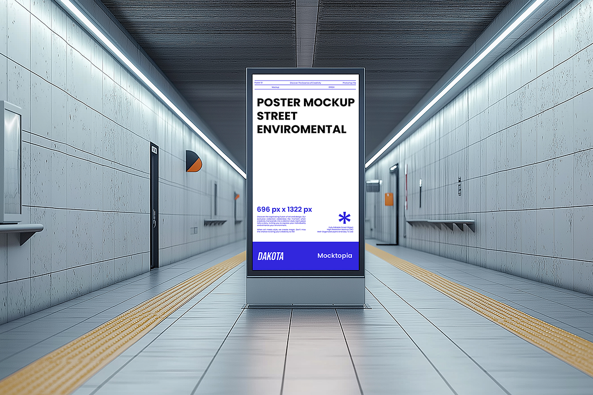 Street Environmental Poster Mockups, an Advertising Mockup by Mocktopia (Photo 10 of 10)