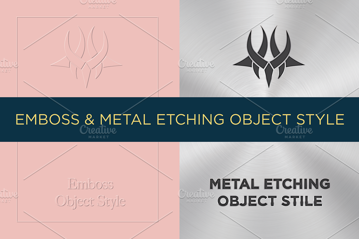 Emboss & Metal Etching Object Style