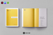 Minimal Proposal Canva InDesign, a Brochure Template by ID Vision Studio (Thumbnail 8 of 16)