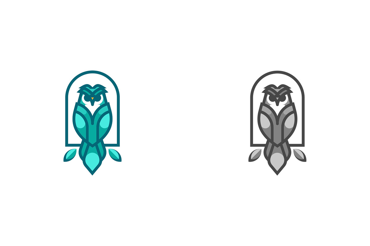 Owl Bird Mascot Logo Design, a Branding & Logo Template by Artnivora.Std (Photo 2 of 3)