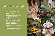 Cottagecore Stock Photos Bundle, a Holiday Photo by Selenique Studio (Thumbnail 2 of 11)