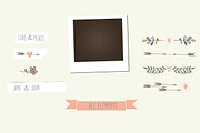 Vintage photo frames and elements, an Illustration by SmartDesign (Thumbnail 2 of 2)