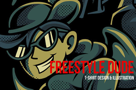 Freestyle Dude Illustration