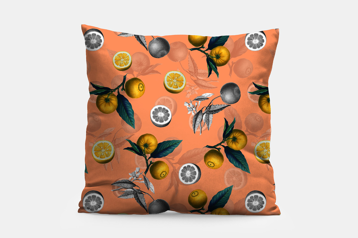 Lemon Bloom - Seamless Pattern, a Pattern Graphic by Talip Memis (Photo 4 of 6)