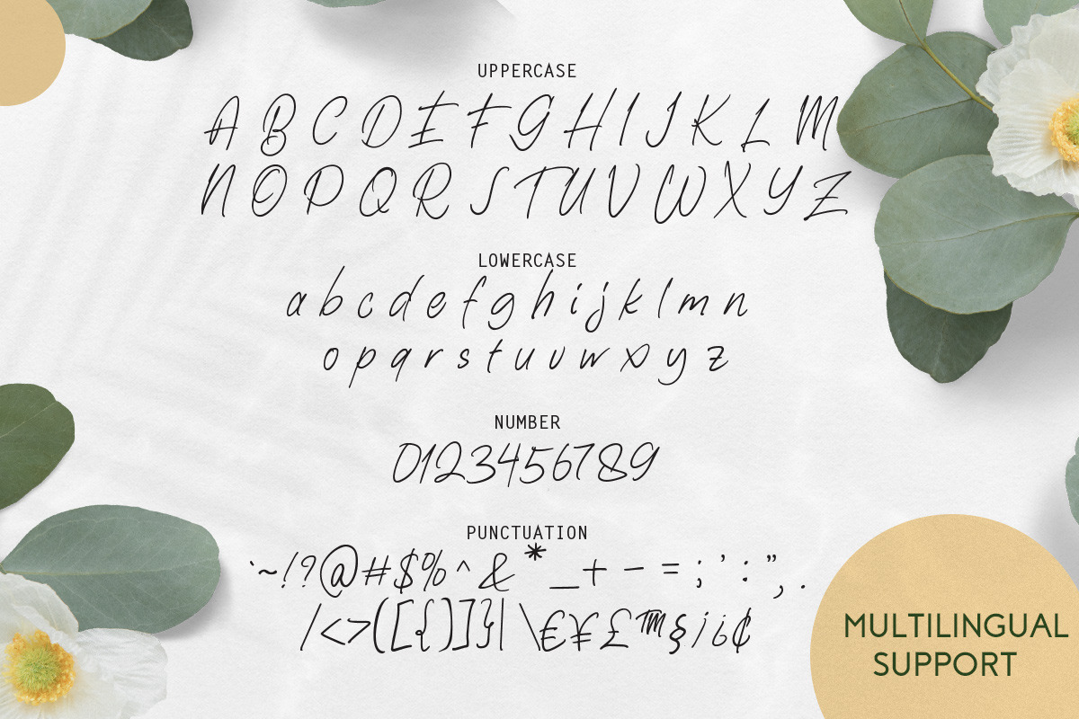 Kaeliwritten - Handwritten Typeface, a Script Font by Littlehand (Photo 8 of 9)