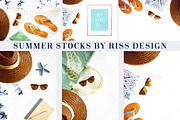 Styled Stock Photography: Summer, a Print Template by RissDesign (Thumbnail 2 of 3)