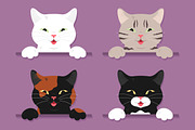 Cat Fur Colors Set, an Animal Illustration by PsychocheArt (Thumbnail 3 of 3)