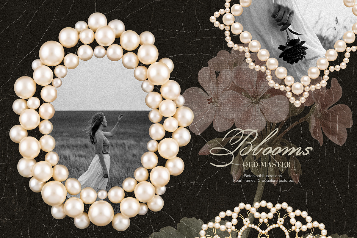 Old Master Blooms. Collage kit, an Object Graphic by Polli Deeva (Photo 5 of 12)