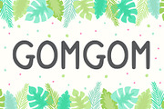 Gomgom | Handwriting Font, a Script Font by Tosca Digital (Thumbnail 1 of 7)