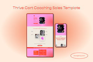 Thrivecart - Sales Page Template