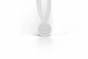 Cartoon Medal Mockup, a Merchandise Mockup by Qaleb Studio (Thumbnail 1 of 2)