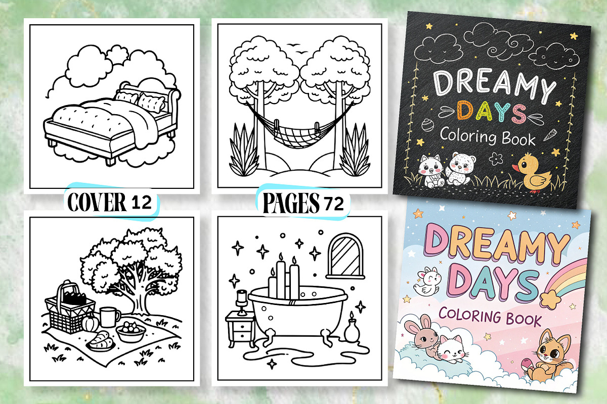 Dreamy Days Coloring Book, an Arts & Entertainment Photo by Wow Magic (Photo 1 of 3)