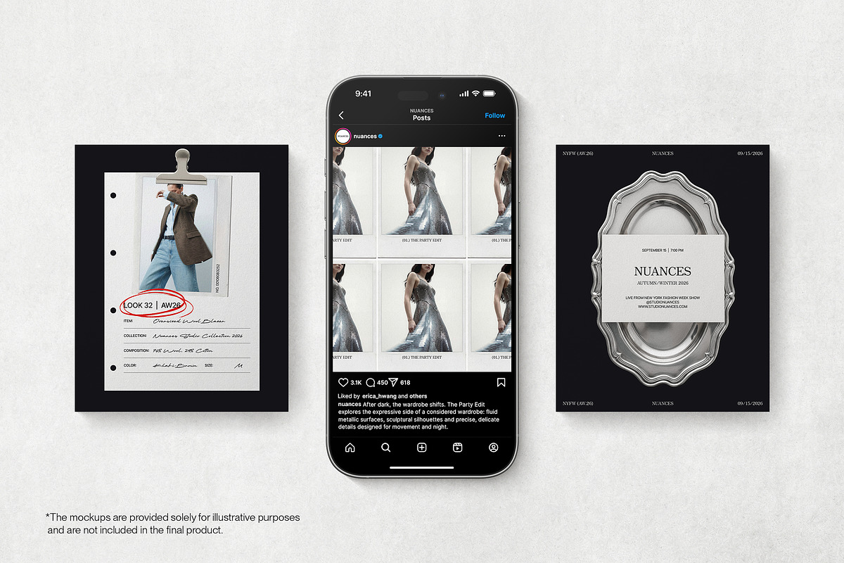 NUANCES / Social Media Kit, a Social Media Template by Studio Dara (Photo 4 of 13)