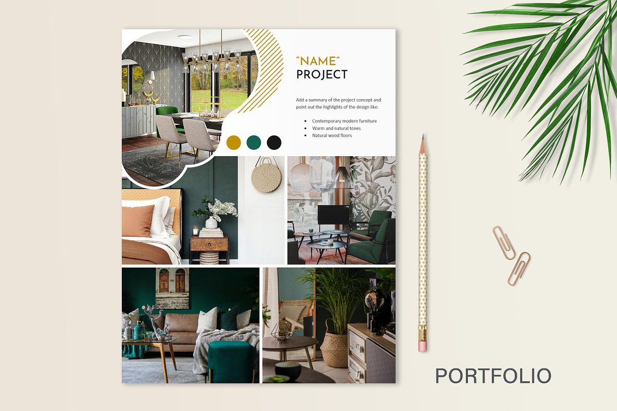Interior Designer Resume - Portfolio, a Resume Template by Stanin Studio (Photo 6 of 10)