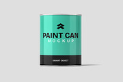 Paint Can - Mockup, a Mockup by Rometheme Std (Thumbnail 3 of 5)