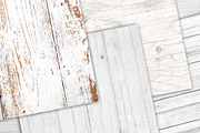 White Wood Background Digital Papers, a Texture Graphic by DreamStudio42 (Thumbnail 2 of 4)