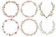 Wedding Floral Clipart & Vectors, an Illustration by Amanda Ilkov (Thumbnail 3 of 4)