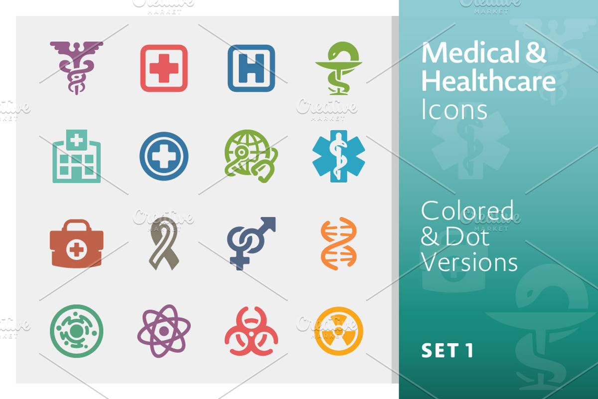 Medical and Health Care Icons, an Icon by introwiz1 (Photo 1 of 3)