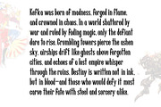 KEFKA, a Serif Font by Loudoun Design Co. (Thumbnail 5 of 5)