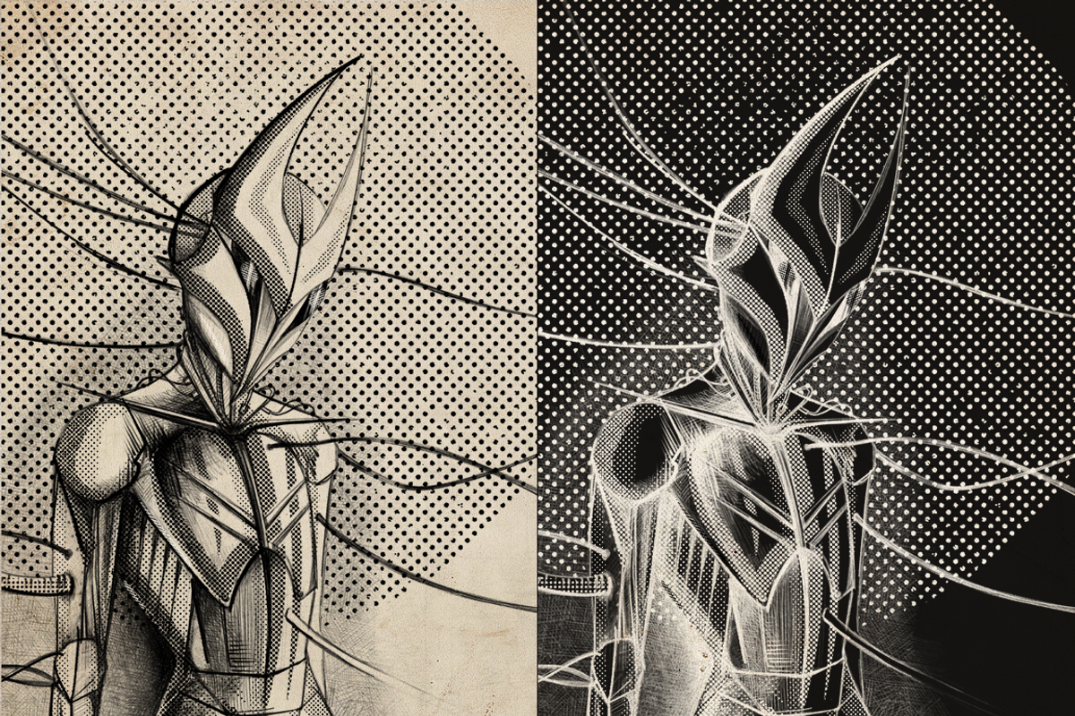 Halftone Procreate Brushes preview 6