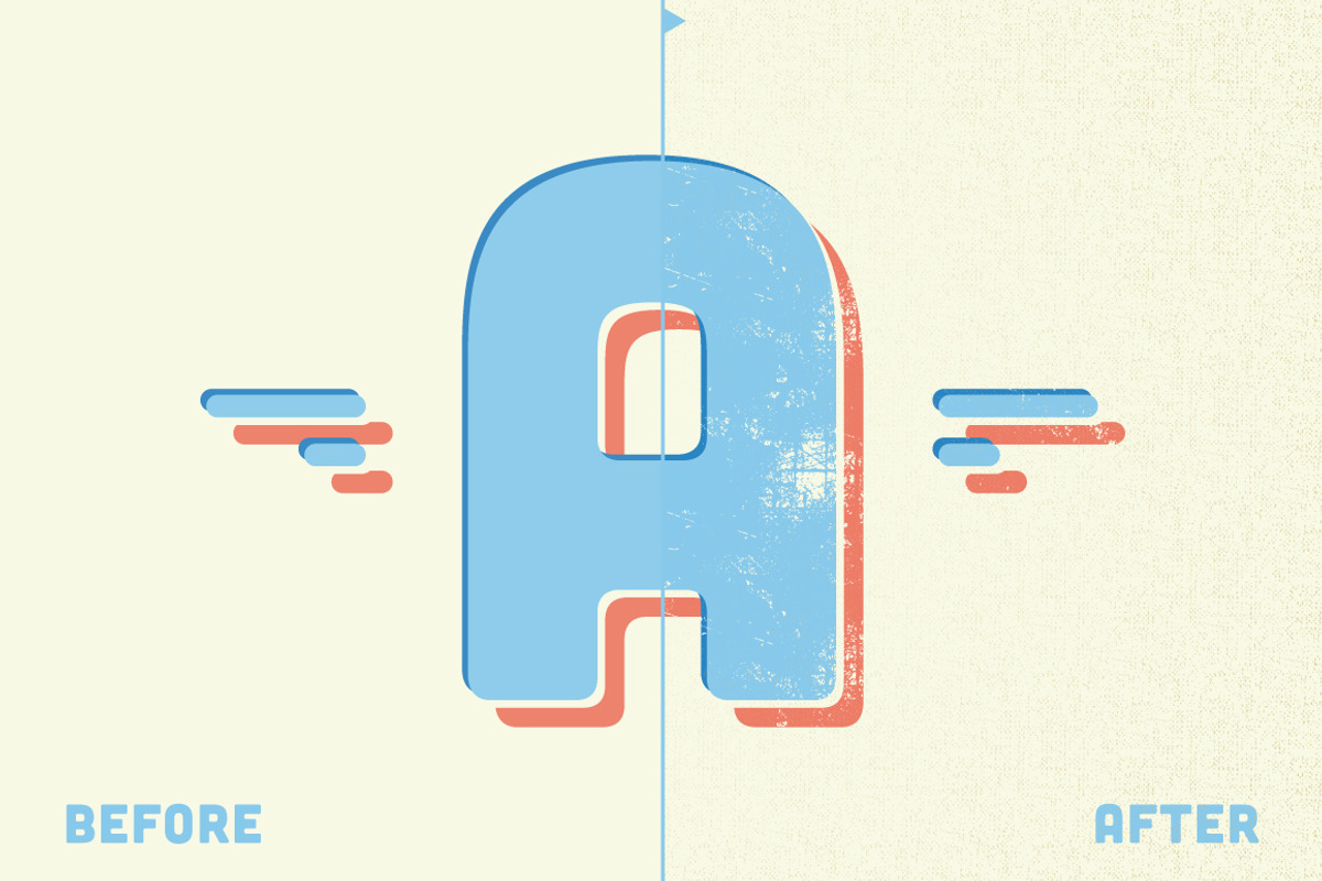 Retro pattern pack. Ai + Ps. preview 3