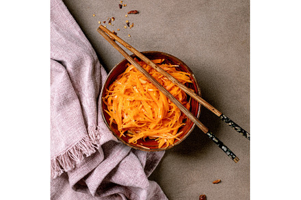 Marinated carrots Korean salad