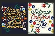 5 Printable Holiday Postcards, a Card Template by letteringbynica (Thumbnail 3 of 4)