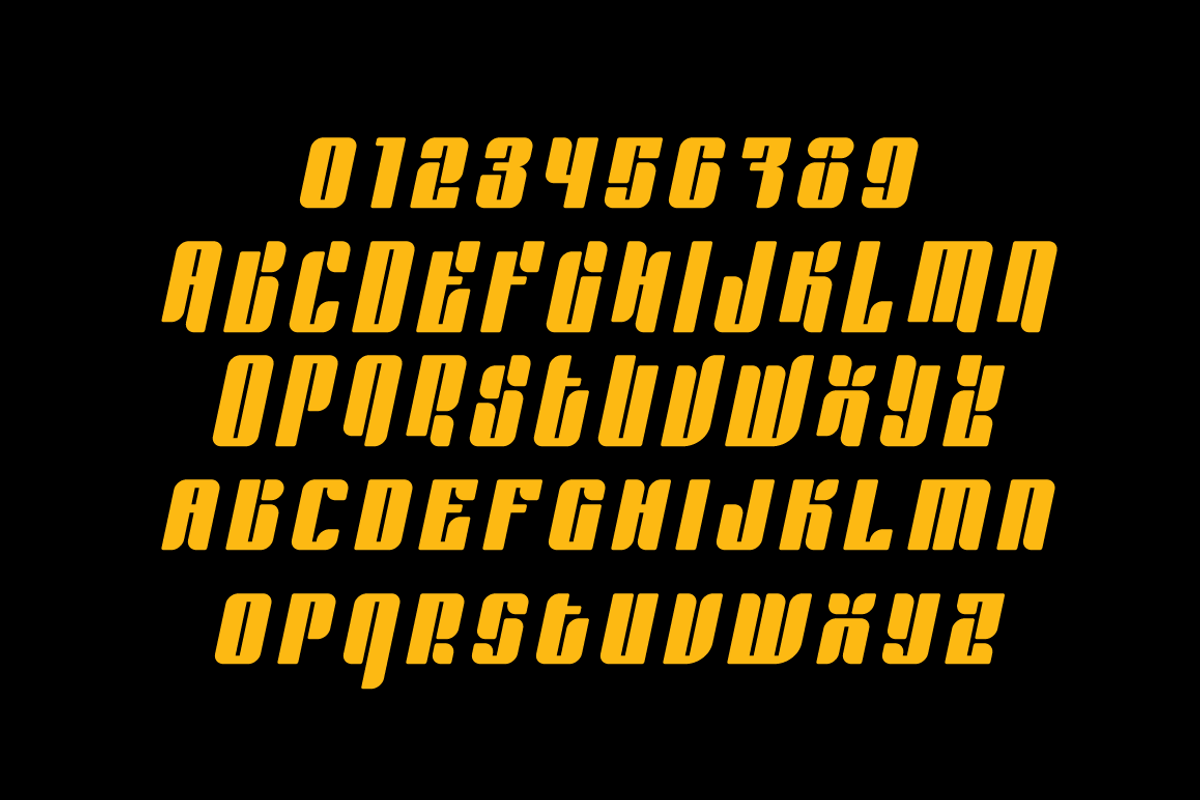 Sympathetic Font preview 4