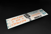 Multipurpose Event Ticket, an Invitation Template by Konakchiev (Thumbnail 2 of 3)