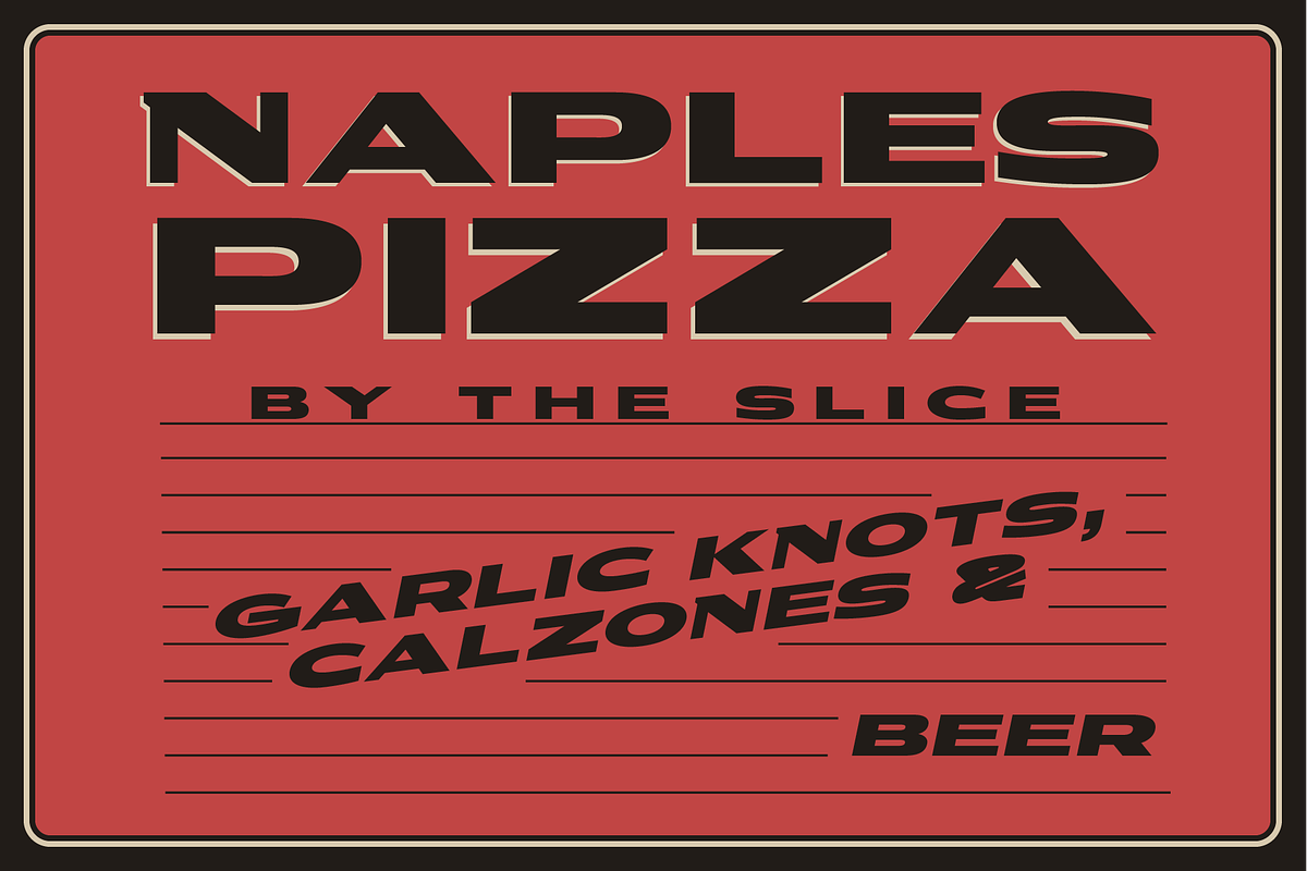 Provisions - Industrial Retro Font, a Sans Serif Font by Surplus Type Co (Photo 7 of 9)