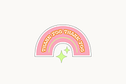 Good vibes Stickers Collection, an Object Graphic by Alina Karpenko (Thumbnail 9 of 9)