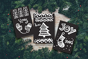 Handdraw Christmas elements, an Object Graphic by Dasha Efremova (Thumbnail 5 of 7)