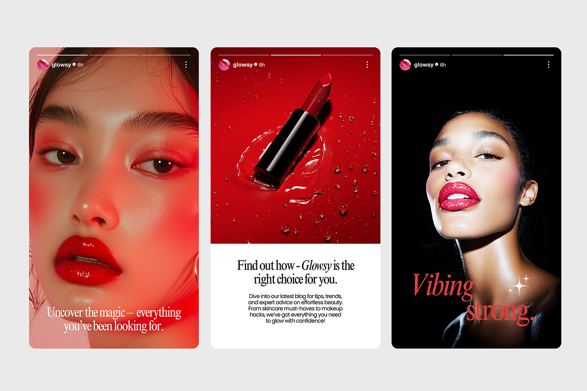 Makeup Social Media Templates, a Templates & Theme by venuagency (Photo 4 of 8)
