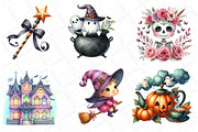 Cute Halloween Clipart, an Illustration by DreamPrint404 (Thumbnail 3 of 4)