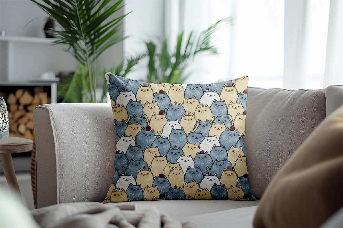 Cute Doodle Animal Bundle Patterns, a Pattern Graphic by one-touch (Photo 7 of 14)