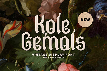 Kole Gemols - Vintage Blackletter
