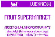Magic Word font, a Sans Serif Font by weknow (Thumbnail 4 of 8)