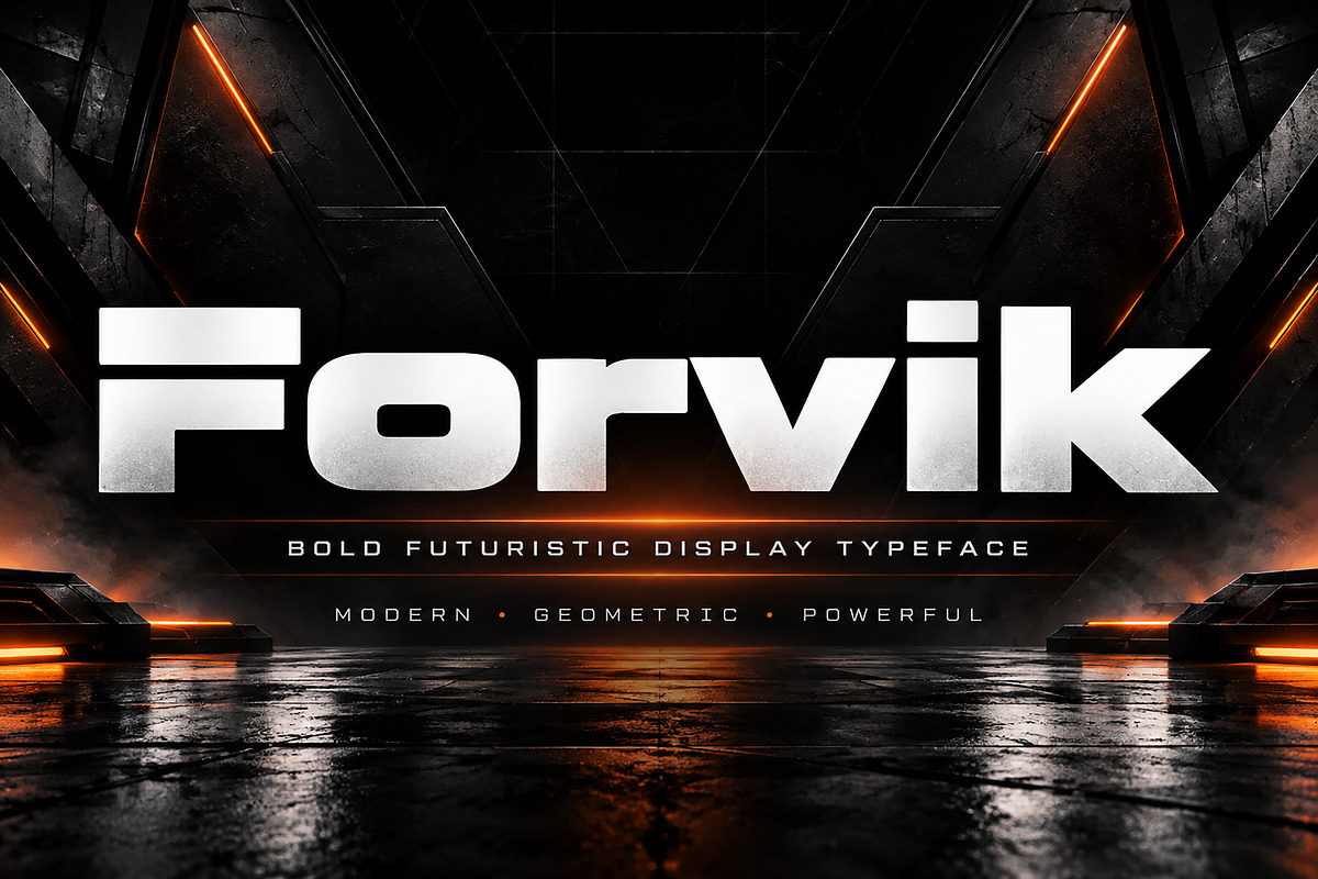 Forvik, a Sans Serif Font by Wow Magic (Photo 1 of 5)